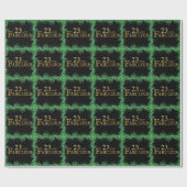 23. Geburtstag Geschenkpapier (Flach)