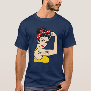 23. Geburtstag Seit 1998 Geschenk für Frauen für 2 T-Shirt
