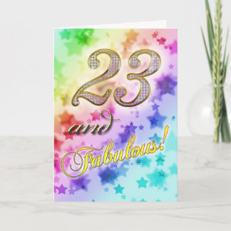 23. Geburtstags-Party Einladung