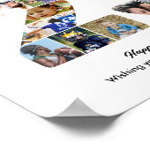 23. Geburtstagsfeier Nummer 23 Fotocollage Poster (Ecke)