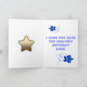 23. Geburtstagskarte für Superstar Karte (Innenseite)