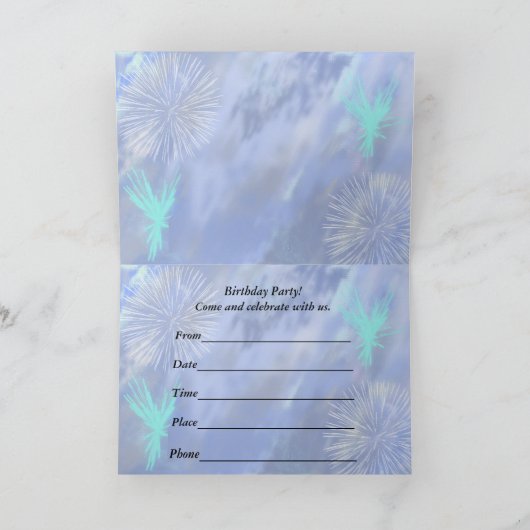 23. Geburtstagsparty Einladung (Innenseite)