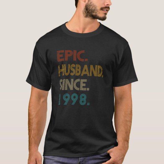 23. Hochzeit Jubiläum Geschenk Ihm - Epic Husband  T-Shirt (Vorderseite)