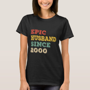 23. Hochzeitstag für Him Epic Husband Sinc T-Shirt