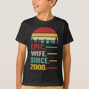 23. Hochzeitstag für ihre epische Ehefrau seit 2. T-Shirt