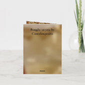 23. Hochzeitstag, Topaz, Karte (Rückseite)