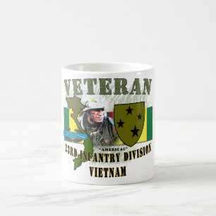 23. Inf Div (Americal)-Vietnam (m/KIB) Kaffeetasse