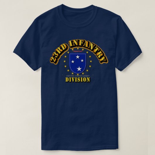23. Infanterie-Division American Division T-Shirt (Design vorne)