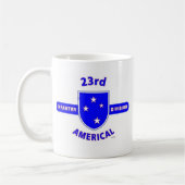 23. INFANTERIEDIVISION "AMERICAL " KAFFEETASSE (Links)