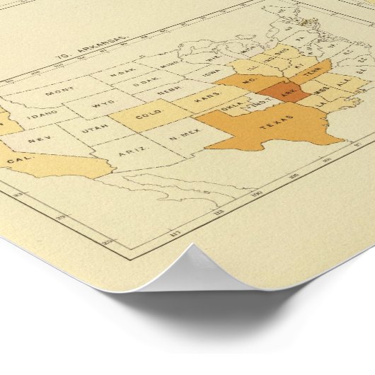 23 Interstaatliche Migration 1890 ALCT Poster (Ecke)