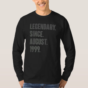 23 Jahre alt 23. Geburtstag Legendär seit August T-Shirt