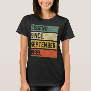 23 Jahre alt 23. Geburtstagsfeier seit September T-Shirt