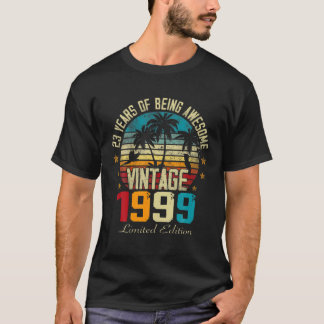 23 Jahre alt, Phantastisch Vintag 1999 23. Bir T-Shirt