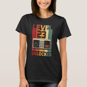 23 Jahre Alte Geschenke Stufe 23 Entsperrt 23. Geb T-Shirt
