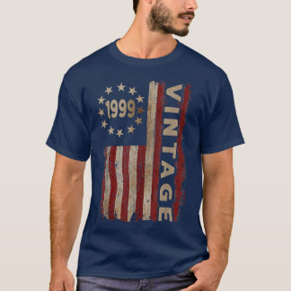 23 Jahre alte Geschenke Vintag 1999 amerikanische  T-Shirt