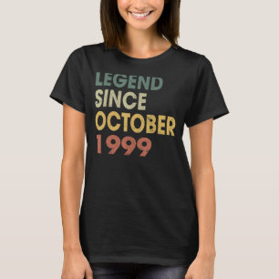 23 Jahre alte Legende seit Oktober 1999 23. Geburt T-Shirt