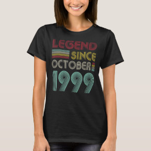 23 Jahre alte Legende seit Oktober 1999 23. Geburt T-Shirt
