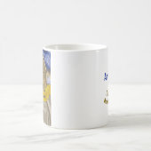 23 Jahre INDIVIDUELLE NAME OM Jubiläum Serenity Kaffeetasse (Mittel)