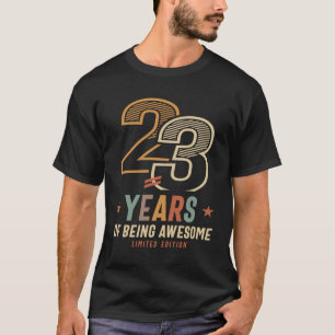 23 Jahre Phantastisch 2001 23. Geburtstag T-Shirt