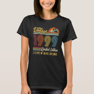 23 Jahre Vintag 1999 23. Geburtstag T-Shirt
