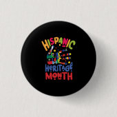 23.National Hispanic Erbe Monat alle Länder. Button (Vorderseite)