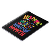 23.National Hispanic Erbe Monat alle Länder. Notizblock (Linke Seite)