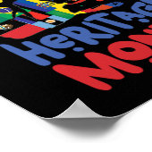 23.National Hispanic Erbe Monat alle Länder. Poster (Ecke)