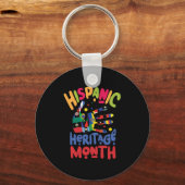 23.National Hispanic Erbe Monat alle Länder. Schlüsselanhänger (Vorderseite)