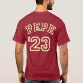 '23 Pepe (klar) T-Shirt (Rückseite)