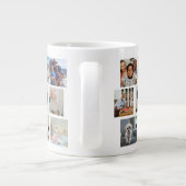23 Photo Collage Template Make Your Own Fun Jumbo-Tasse (Rückseite)