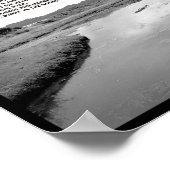 23. Psalm Landscape Foto Poster (Ecke)