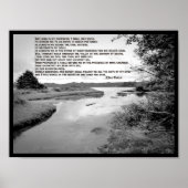 23. Psalm Landscape Foto Poster (Vorne)
