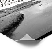 23. Psalm Landscape Foto Poster (Ecke)