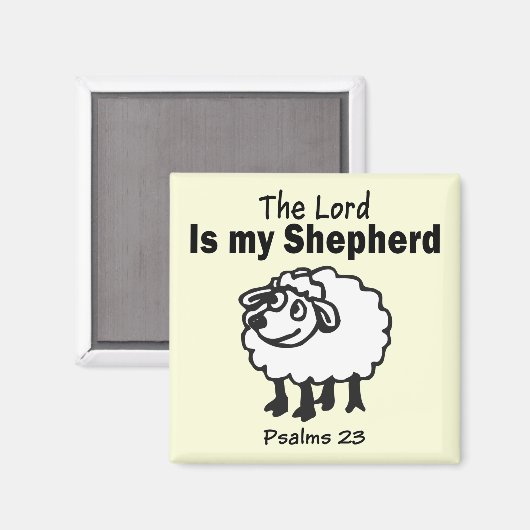 23 Psalm Magnet (Vorderseite/Rückseite)