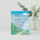 23. Psalm Postkarte (Stehend Vorderseite)