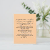 23. Psalm Postkarte (Stehend Vorderseite)