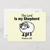 23 Psalm Postkarte (Vorne/Hinten)