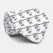 23 Psalm Sheep Fun Necktie Krawatte (Gerollt)
