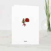 23. Psalm Sympathy Card Karte (Rückseite)