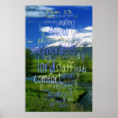 23. Psalm Valley View Poster (Vorne)