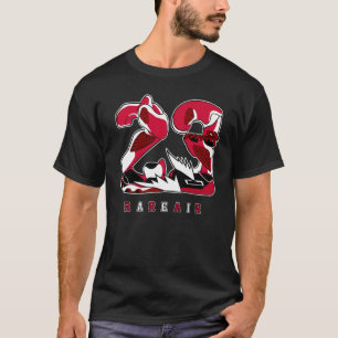 23 Rote Matching im weißen Fitnessstudio in selten T-Shirt