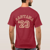 '23 Santana (Vintag) T-Shirt (Rückseite)