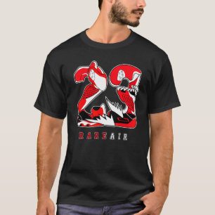 23 Seltene Air Reverse Black Toe 1s passend T-Shirt
