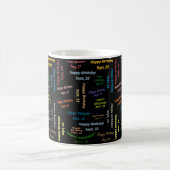23. September Geburtstags Tasse (Mittel)