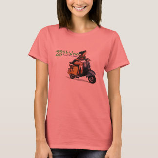23 Skidoo Shirt - Blauer Ringer