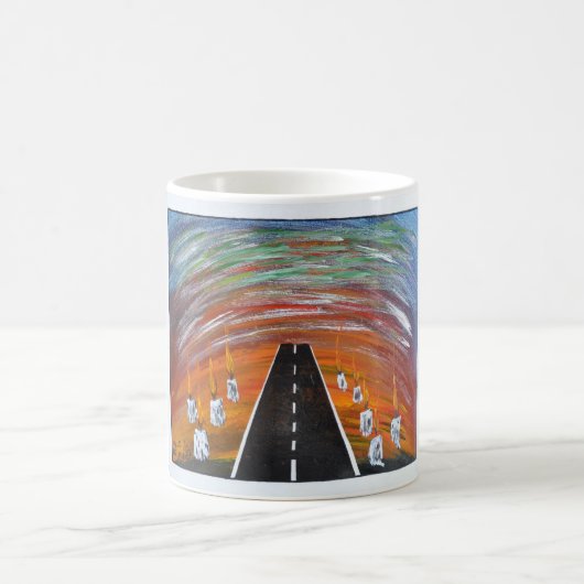 23/ Straße des Leidens Kaffeetasse (Mittel)