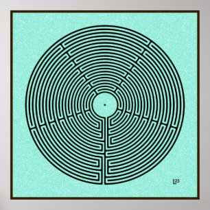 23 Stromkreis-Labyrinth Poster
