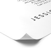 23 Tische für moderne Sitze Poster (Ecke)