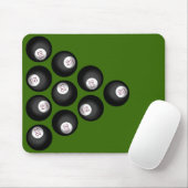 23 Vier Leaf Clovers Mousepad (Mit Mouse)
