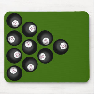 23 Vier Leaf Clovers Mousepad